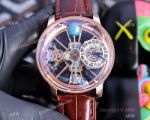 Copy Jacob & Co. Astronomia Tourbillon Limited Edition 50mm Watches Rose Gold